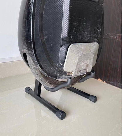 Unicycle Parking Stand Foldable Frame One Wheel Electric Scooter Accessory Iron