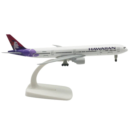 1:300 20cm Hawaii B777 Alloy Diecast Plane Model Aircraft Airplane Deocr Gift