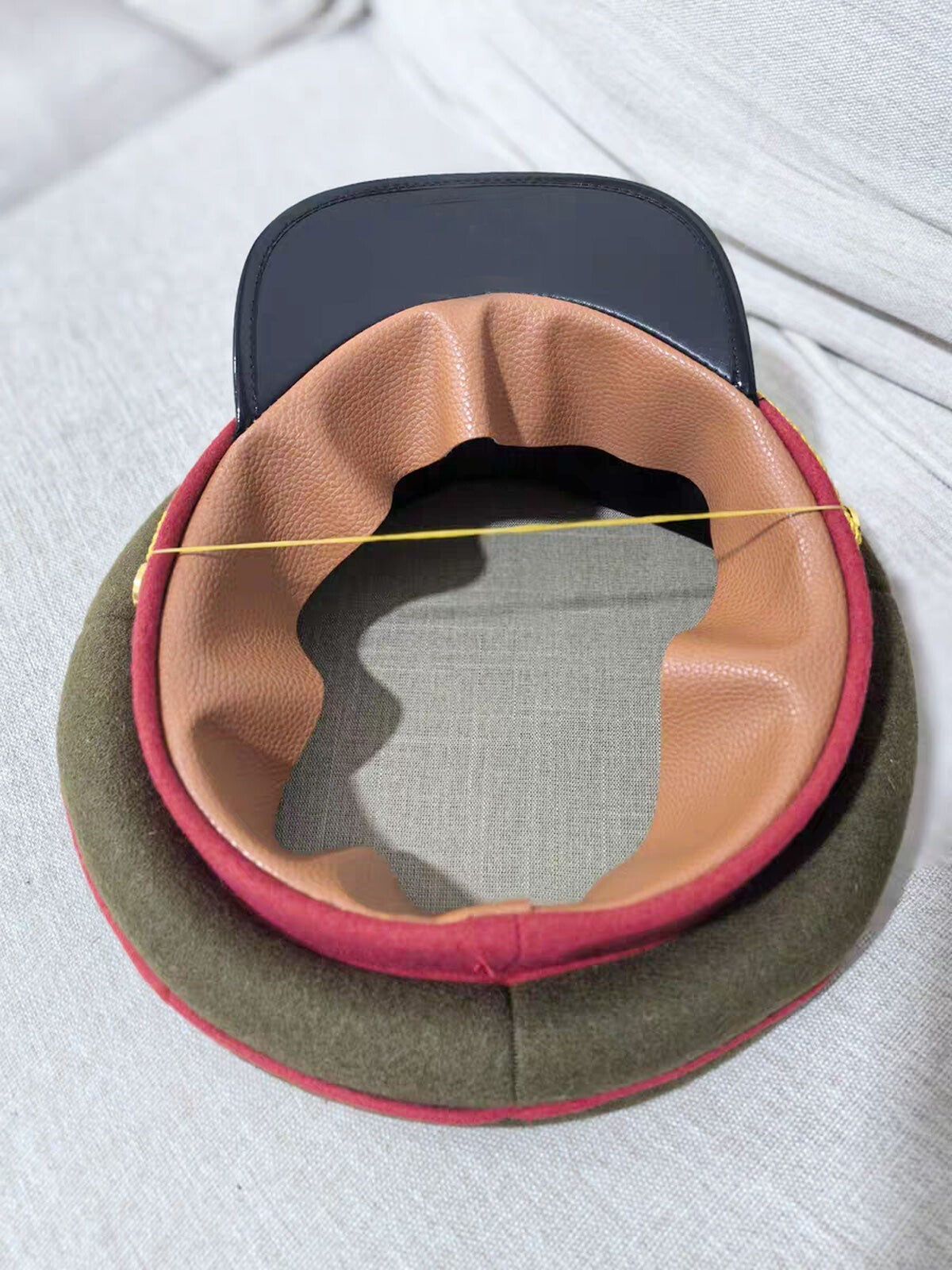 WW2 Soviet Army Officer's Cap Hat USSR Military Cap Wool Size L/58cm