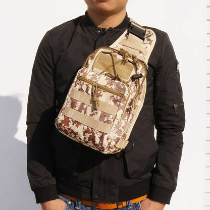 Outdoor Chest Bag Climbing Trekking Backpack Tactical Hiking Camping Hunting