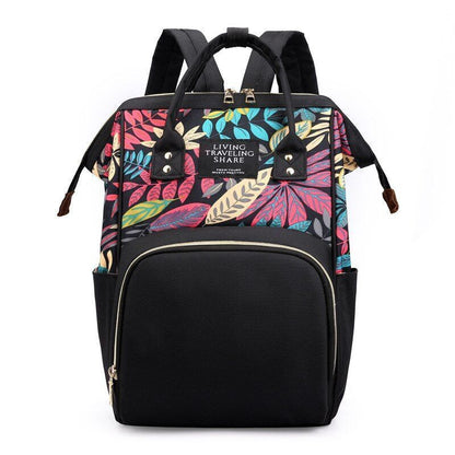 Nylon Women School Bags Shoulder Backpacks Large Nursing Bags Business Laptop