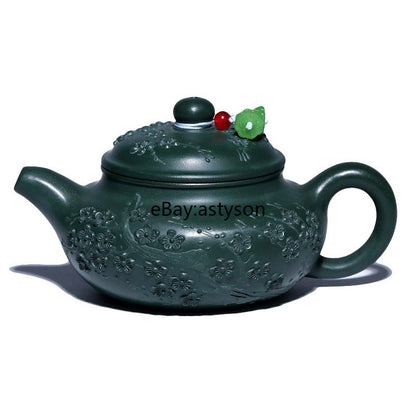Handmade Tea Pot Marked Chinese Real Yixing Zisha Purple Clay Master Pot 180ml