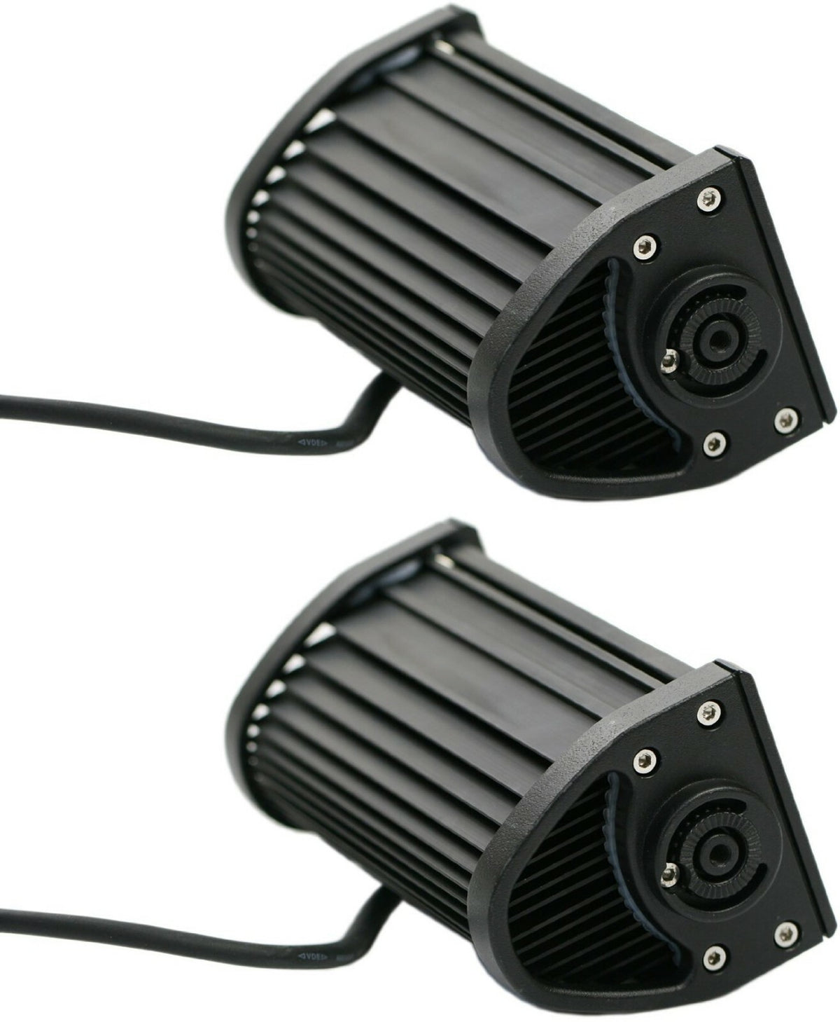 2 Pack Extremely Bright LED Off-road Driving Light Bars, IP67 Waterproof, 6000K