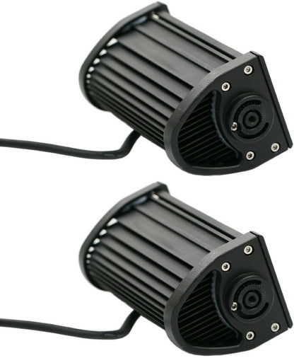 2 Pack Extremely Bright LED Off-road Driving Light Bars, IP67 Waterproof, 6000K