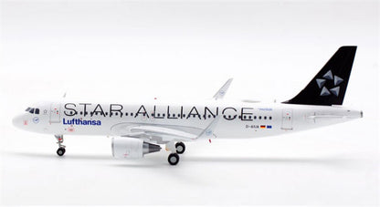 JC Wings Lufthansa Star Alliance Airbus A320 D-AIUA 1:200 plane Pre-builded