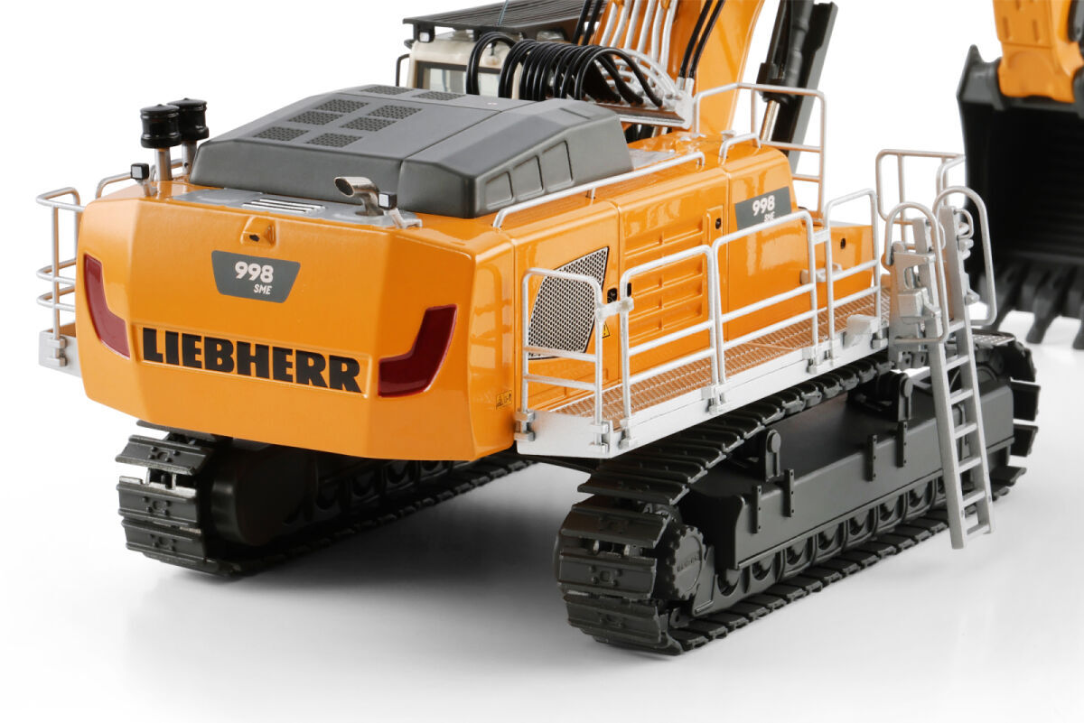 1:50 WSI Liebherr R998 SME Excavator Construct Machine Equipment Diecast Model