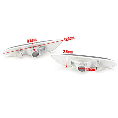 L+R Side Indicator Marker Turn Signal Light For BMW E90 E91 E92 E93 2006-2011 A