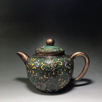 vintage chinese yixing purple clay teapot zisha ceremony teaware collection rare