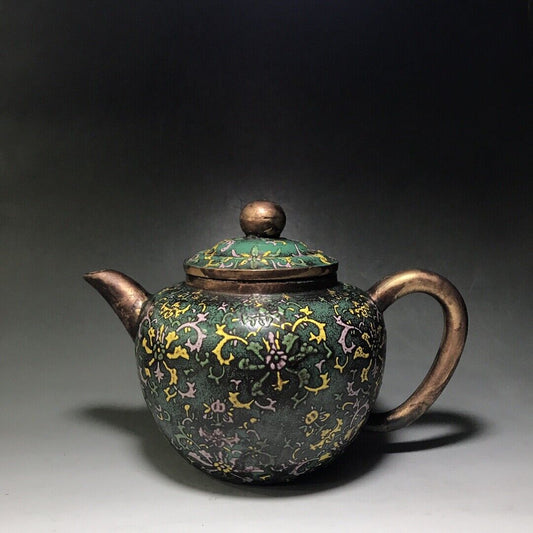 vintage chinese yixing purple clay teapot zisha ceremony teaware collection rare