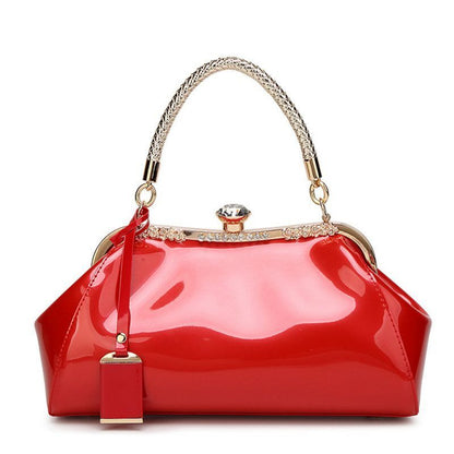 Evening Messenger Bag Handbags Patent Leather Shoulder Clutches 32*18*13 cm 1 pc