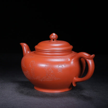 Chinese Yixing Zisha Clay Handmade Exquisite Teapot #8755576