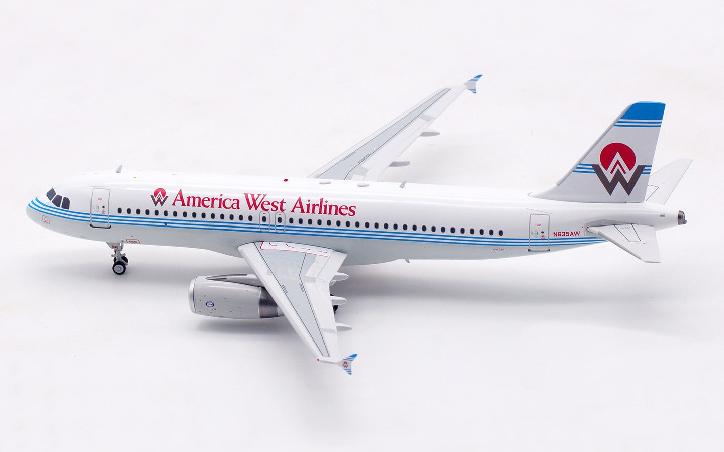1:200 InFlight America West Airlines A320 Airplane Diecast Aircraft Model