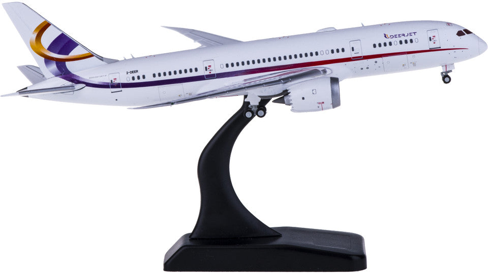 1:400 JC Wings Deer Jet BOEING 787-8 Passenger Airplane Diecast Aircraft Model