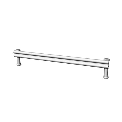 LYT72004 1/72 Aluminum Crash Barriers For Model Railroads Display Prop