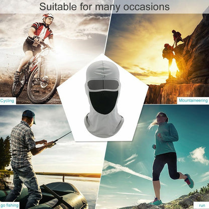 Motorcycle Full Cover Face Mask Cycling Balaclava Hat Lycra Outdoor Helmet Cap