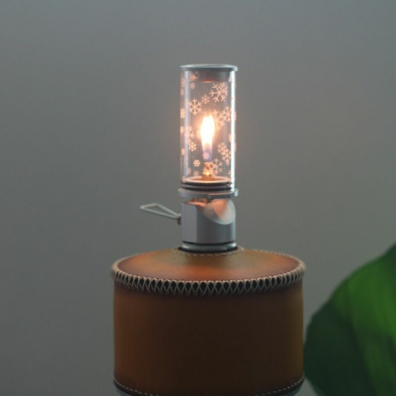 Camping Gas Lamp Outdoor Ultralight Portable Tourist Night Light Indoor Lantern