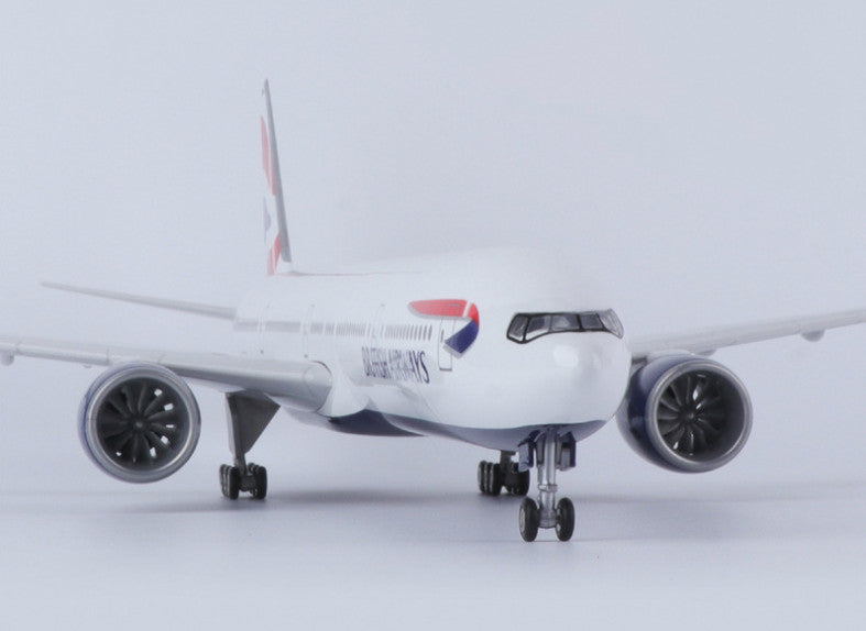 1:157 47CM BRITISH AIRWAYS BOEING 777-300ER Airplane Landing Gear Resin Model