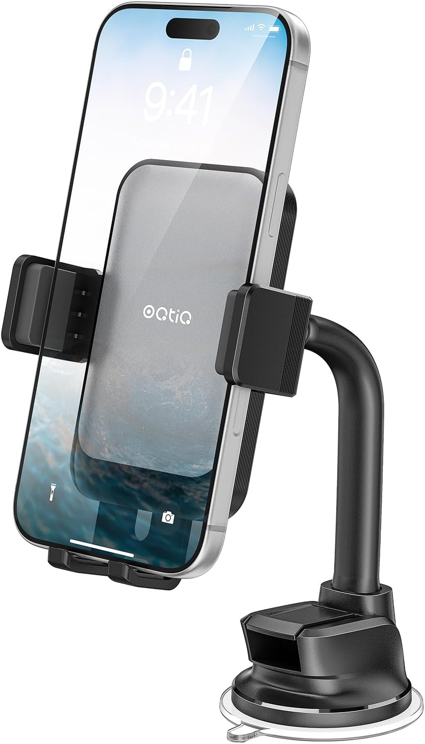 Boat Phone Holder Suction Cup Mount – Waterproof Marine Dashboard Cell Phone Hol
