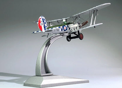 British Bristol Bulldog 1/72 diecast plane model aircraft WLTK