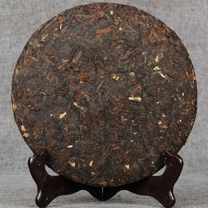2024 Glutinous Rice Fragrant Shu Puer Tea Nuo Mi Xiang Ripe Puer Tea 357g