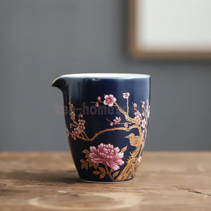 Chinese Palace Ceramic Fair Cup Hand-painted Teacup Tea Infusers Handmade