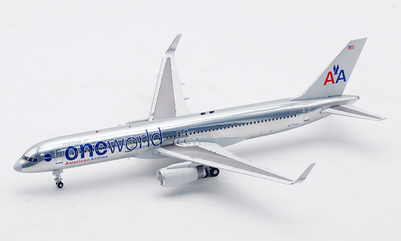 1:200 InFlight American Oneworld BOEING 757-200 Passenger Airplane Diecast Model