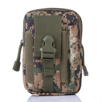 Military Utility Tactical Waist Bag Camping Hiking Climb Belt Bag Bottle Pouch