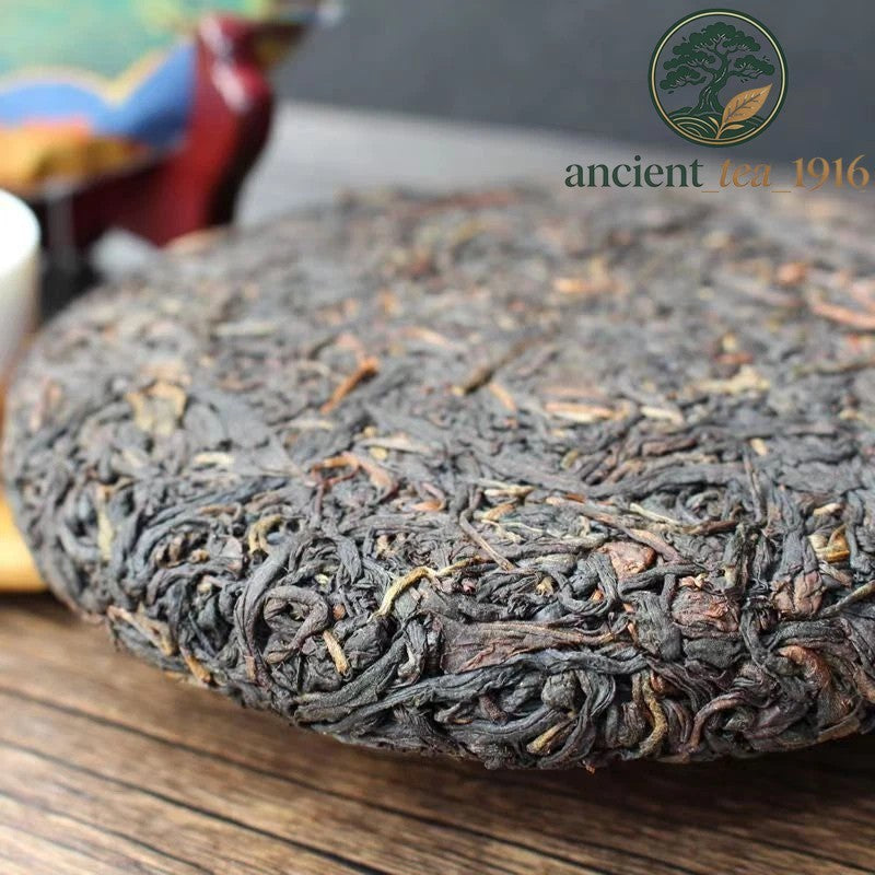 Premium Yunnan Dianhong Black Tea Cake Stomach Protect Black Tea BingDaoHong200g