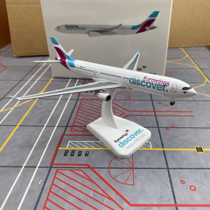 1:400 Hogan Eurowing discover AIRBUS A330-300 Airplane Diecast Aircraft Model