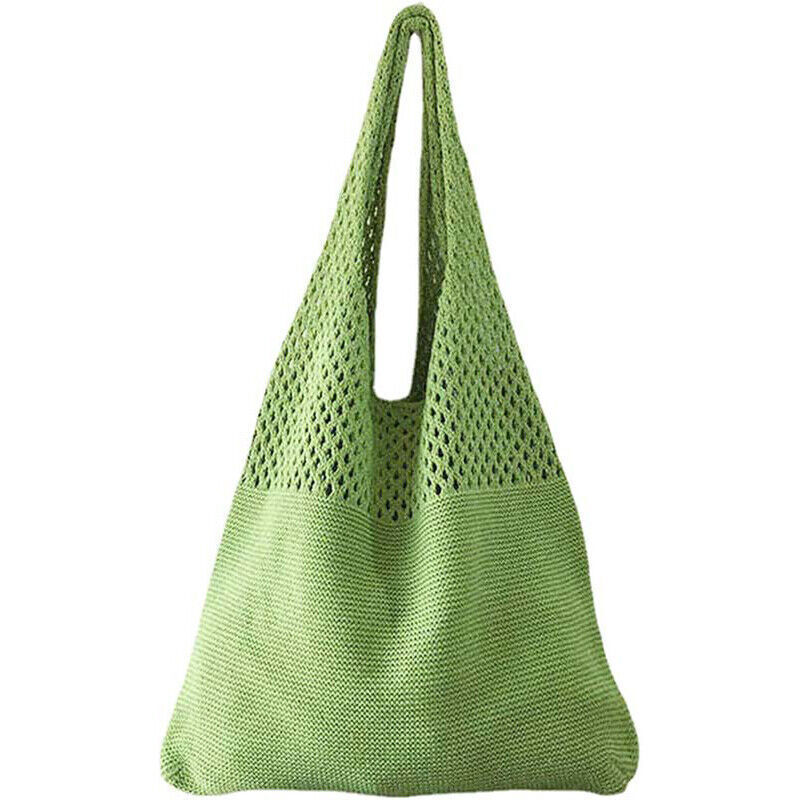 Womens Summer Beach Handbag Woven Shoulder Bag Large Tote Shopping Bag