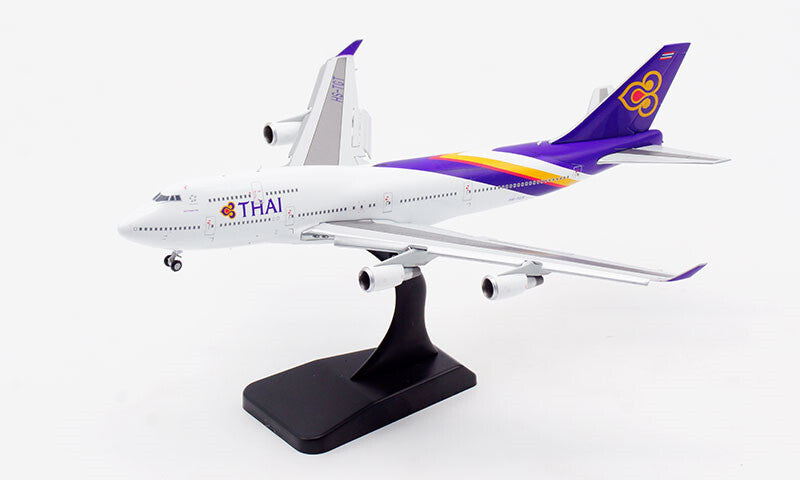 JC Wings THAI FOR BOEING B747-400 HS-TGT FLAPS DOWN 1/400 Plane Pre-built Model