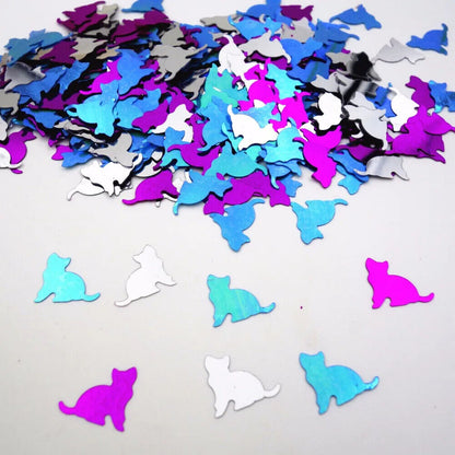Animal Theme Confetti 15g Cat Dog Spider Bat Sequins DIY Party Table Decorations