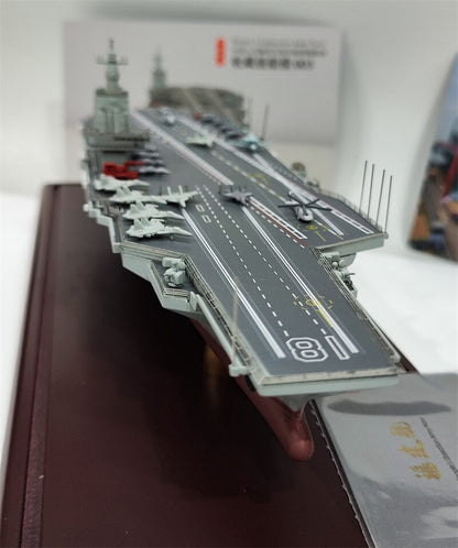 for FLOZ Chinese Navy 018 Fujian Ship Plane Carrier 1/1000 Ship Pre-built Model