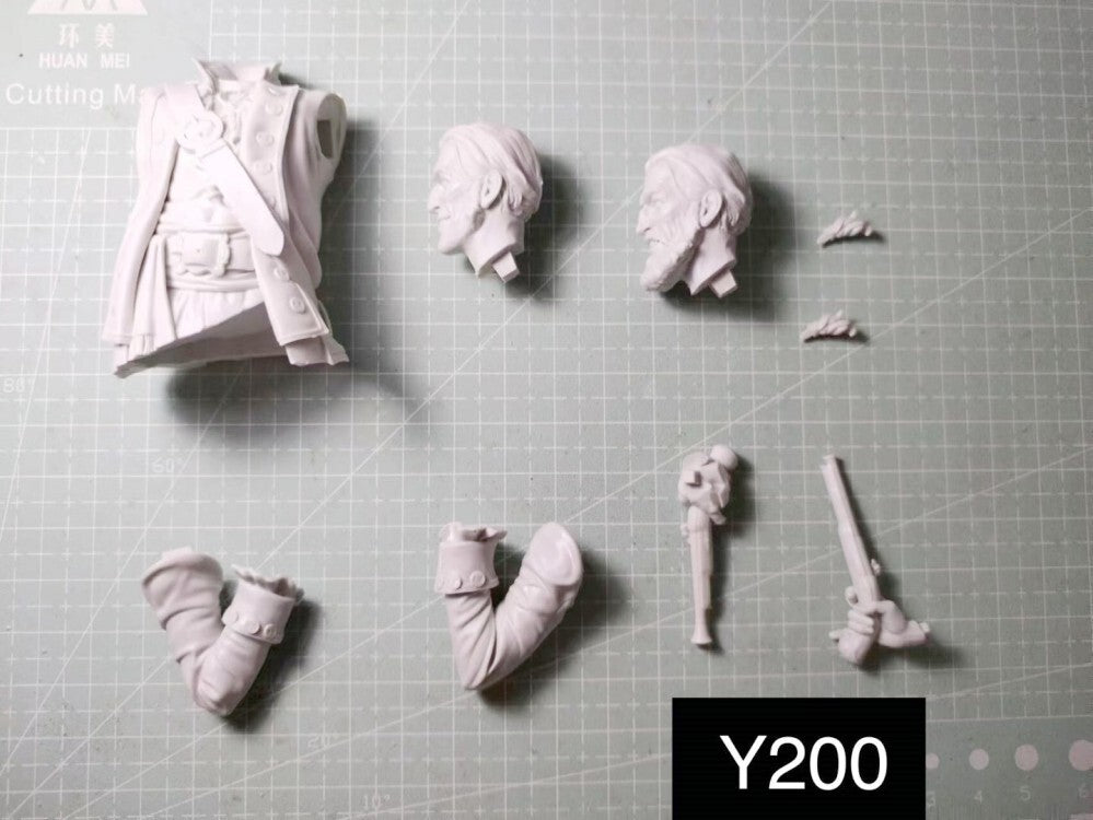 1/10 resin bust figure model Fantasy Ancient Officer Bust unassembled unpainted