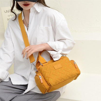 Women Waterproof Nylon Shell Crossbody Tote Handbag Shopper Bag Travelling Purse
