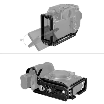 SmallRig L-Bracket for Fujifilm X-H2/X-H2S – Arca-Swiss, Quick Switch, Cold Shoe