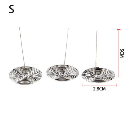 3pcs Durable Stainless Steel Tea Infuser Nozzle Spring Strainer Teapot Filter