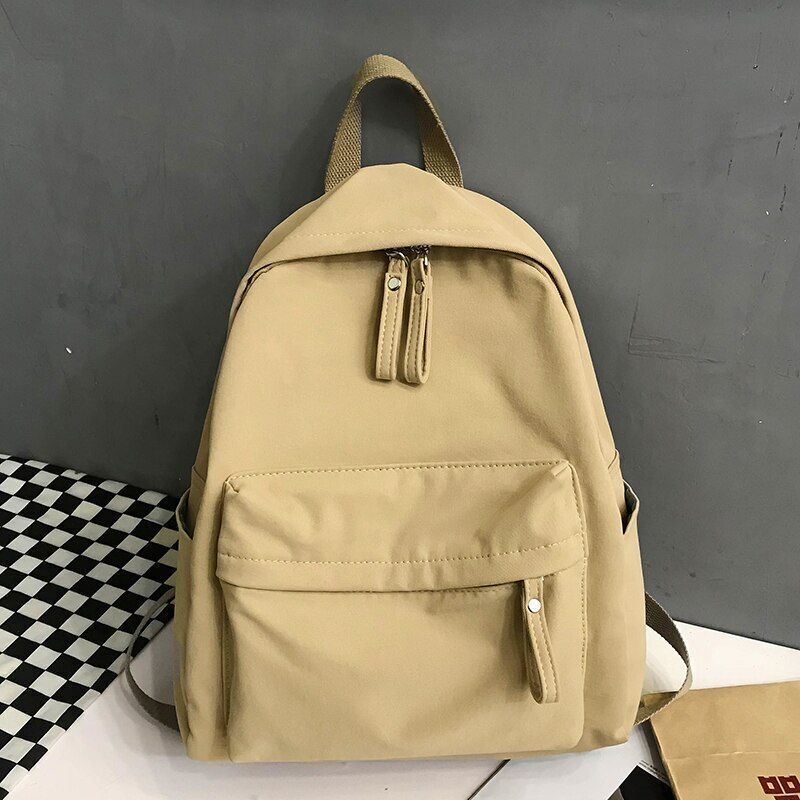 Fashion Backpack Canvas Backpack Anti-theft Shoulder Bag School 31*12*42 CM Blue