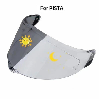 Photochromic Shield Visor Lenses for Pista Gpr Gprr R Race 2 Race 3 Full Face