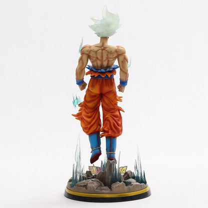 Dragon Ball SUPER Son Goku Ultra Instinct PVC Actionfigur Statue mit Licht-