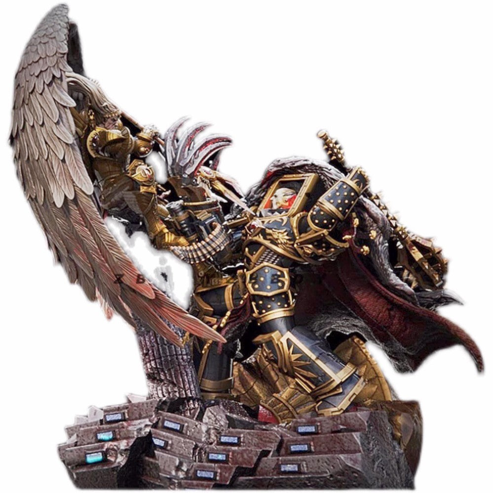 60mm resin figure model Saint Gilles VS Horus Unassembled unpainted