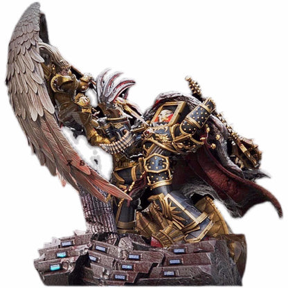 60mm resin figure model Saint Gilles VS Horus Unassembled unpainted