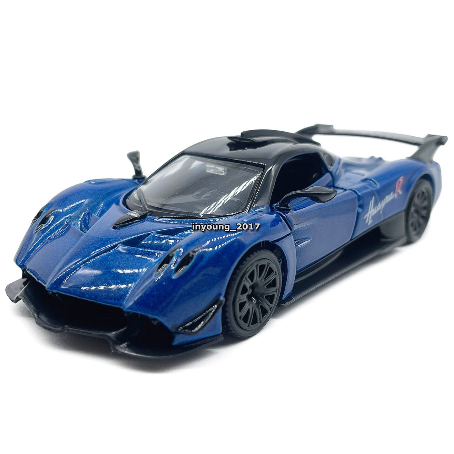 1/36 Pagani Huayra R Model Car Diecast Toy Cars Toys for Boys Kids Gifts Blue