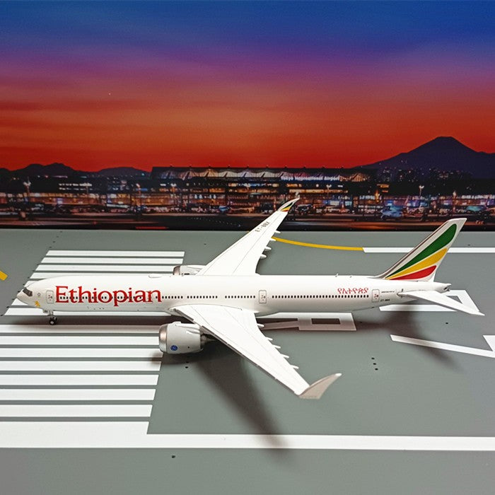 1:400 Geminijets Ethiopian Airlines Boeing 777-9X ET-BBX Airplane Diecast Model