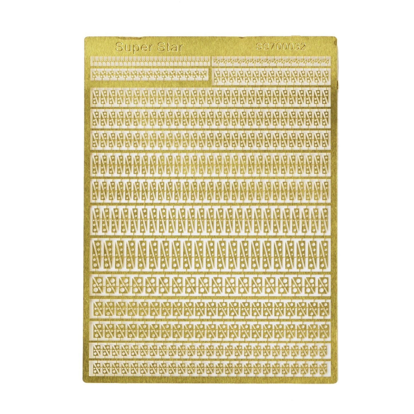 SSMODEL SS700032 1/700 WWII Warship Triangular Perforated Gussets