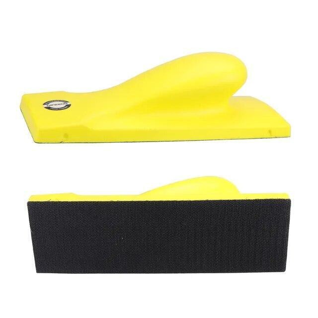Manual Sanding Block Sandpaper Machine Hand Grinding Holder Handheld Polisher