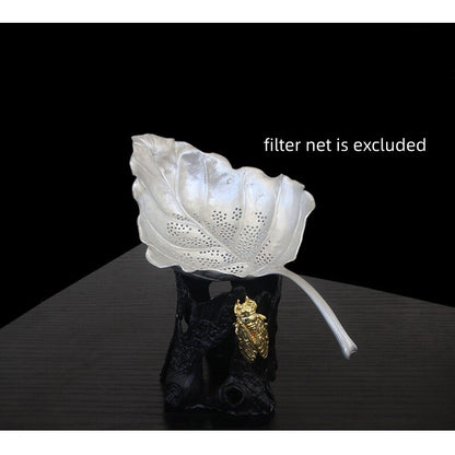 Metal Holder For Filter Net Tea Accessories Creative Animal Statue Stand Small