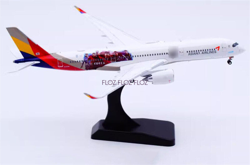for JC Wings Asiana Airlines for Airbus A350-900XWB HL8381 Fly Korea 1:400 Model