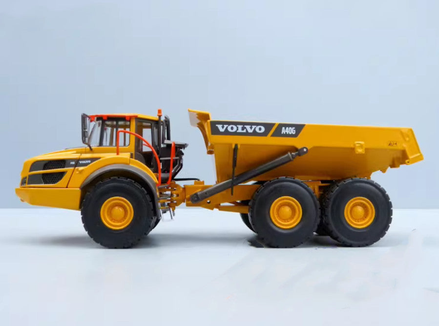 1:50 MOTORART VOLVO A40F Dump Truck Construction Machine Vehicle Diecast Model