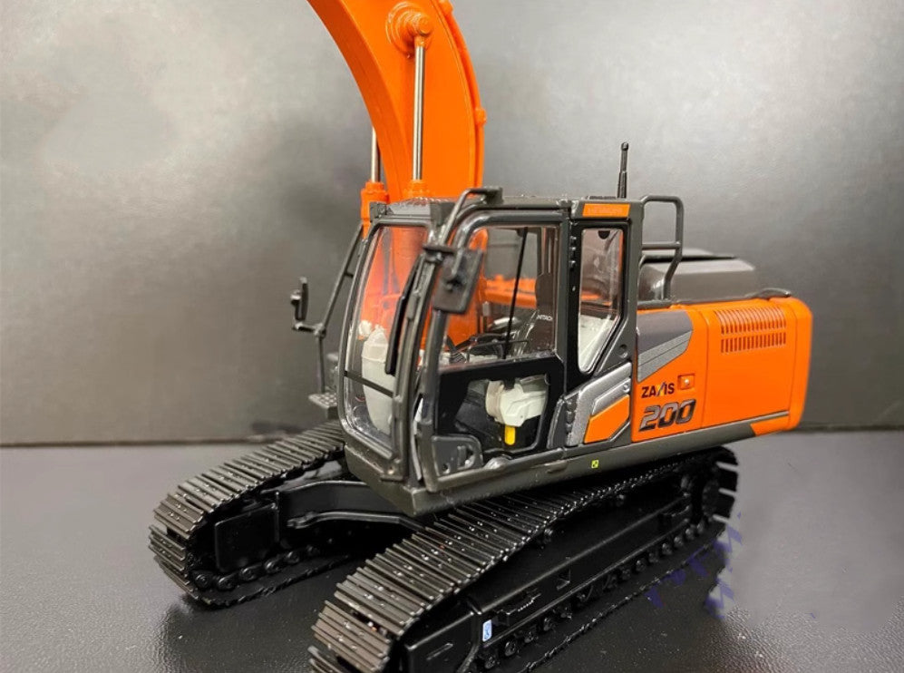 1:50 25CM ZAXIS200-7 Excavator Construction Machine Equipment Diecast Model